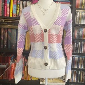 NWOT Pastel Cardigan